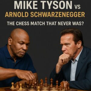 Mike Tyson vs Arnold Schwarzenegger chess match 2021