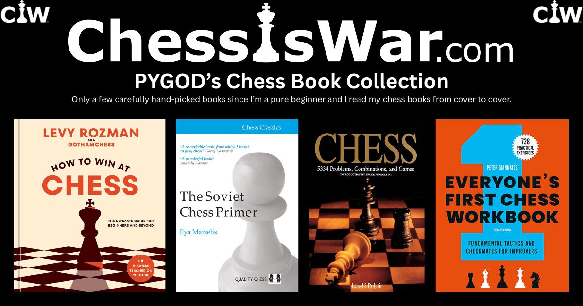 PYGOD’s Chess Book Collection (1)