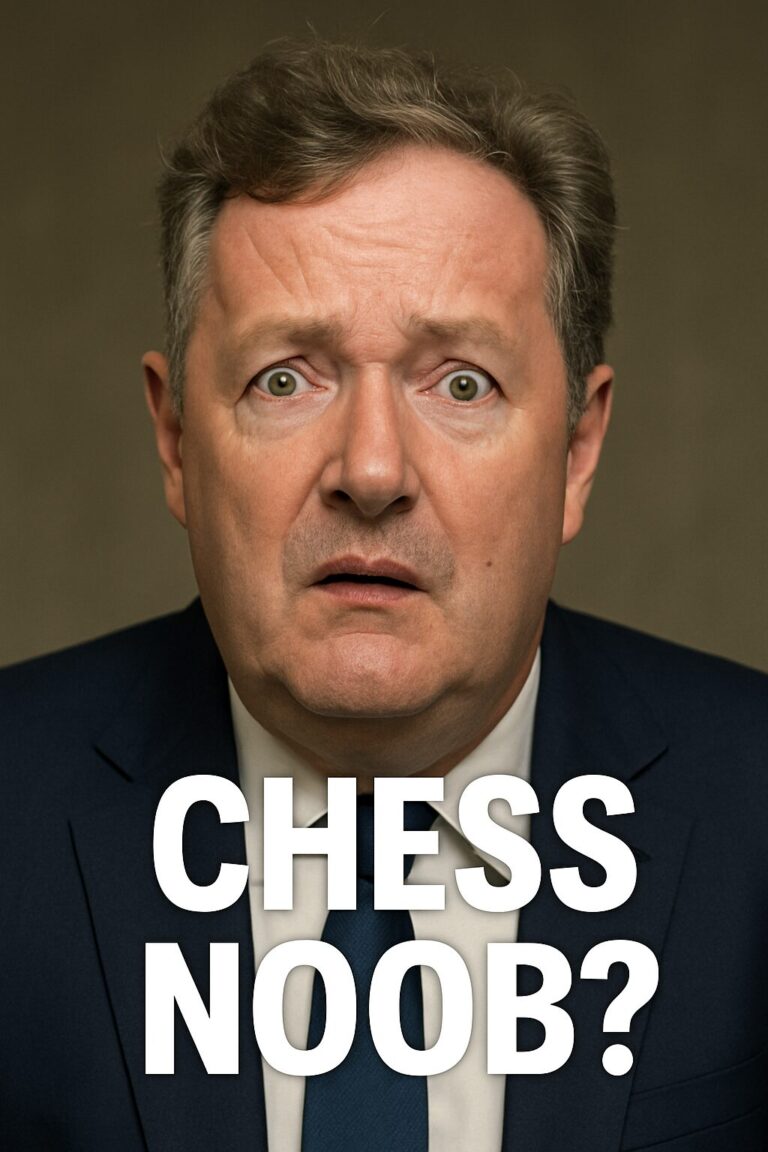 Piers Morgan chess rating
