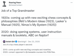 Job of a Top Grandmaster