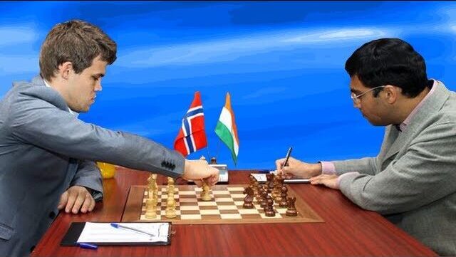 magnus vs anand